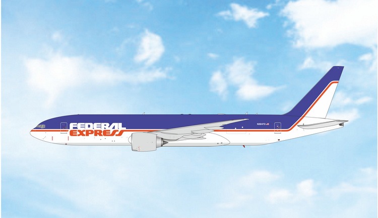 Phoenix 1:400 FedEx Federal Express N884FD Boeing 777-200F *** PRE-ORDER - DUE DECEMBER 26 / JANUARY 2027 ***
