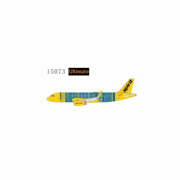NG Models 1:400 Spirit Airlines N628NK Airbus A320-200 SL [ULTIMATE] *** PRE-ORDER DUE OCTOBER/NOVEMBER 2026 ***