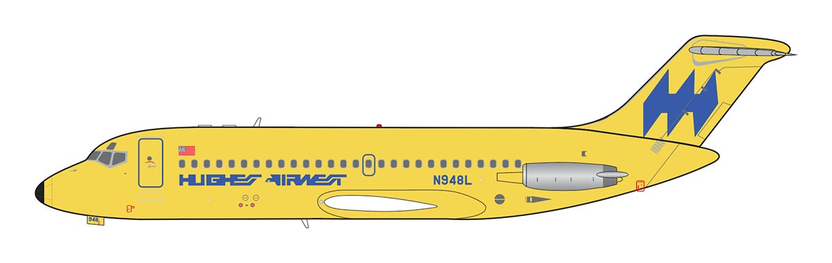 V1 400 1:400 Hughes Airwest N948L Douglas DC-9-14 *** PRE-ORDER DUE OCTOBER - NOVEMBER 2026 ***