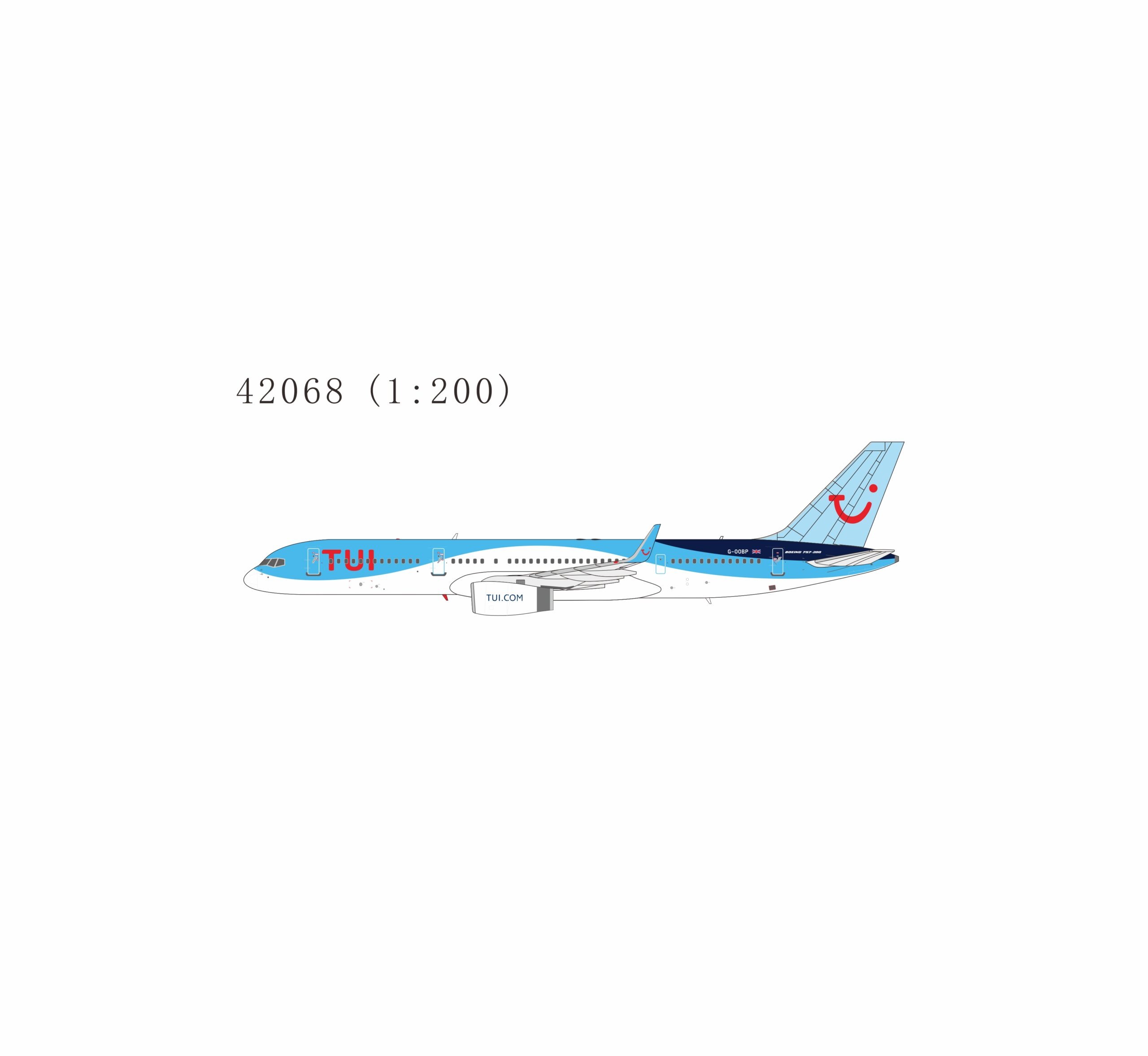 NG Models 1:200 TUI Airways G-OOBP Boeing 757-200W *** PRE-ORDER DUE OCTOBER/NOVEMBER 2026 ***