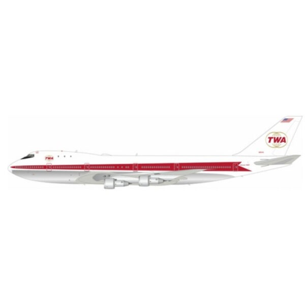 Inflight 200 1:200 TWA Trans World Airlines N93118 Boeing 747-100 *** PRE-ORDER DUE DECEMBER 26 / JANUARY 2027 ***