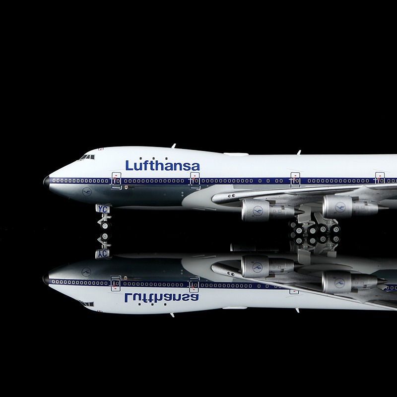 YY Wings 1:400 Lufthansa D-ABYC Boeing 747-100 *** PRE-ORDER DUE OCTOBER/NOVEMBER 2026 *** - Image 8