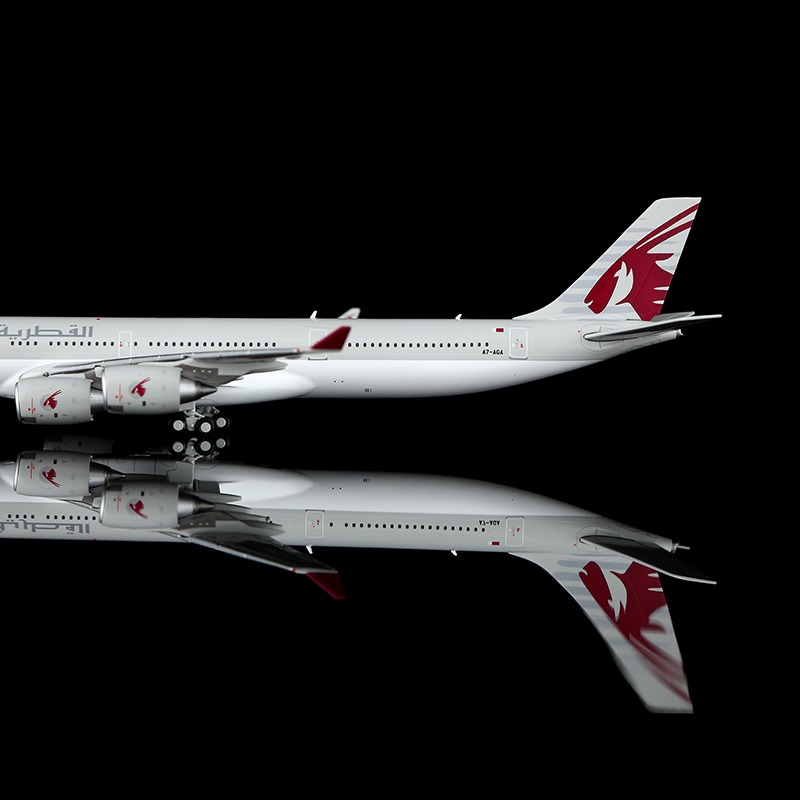 YY Wings 1:400 Qatar Airways A7-AGA Airbus A340-600 *** PRE-ORDER DUE OCTOBER/NOVEMBER 2026 *** - Image 8
