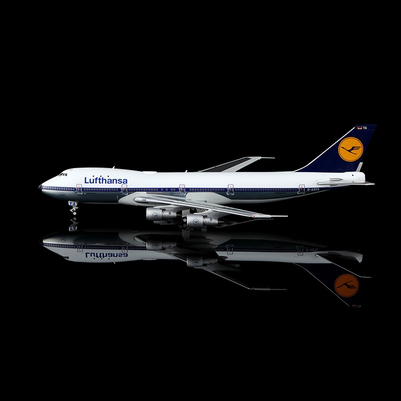 YY Wings 1:400 Lufthansa D-ABYA Boeing 747-100 *** PRE-ORDER DUE OCTOBER/NOVEMBER 2026 *** - Image 12